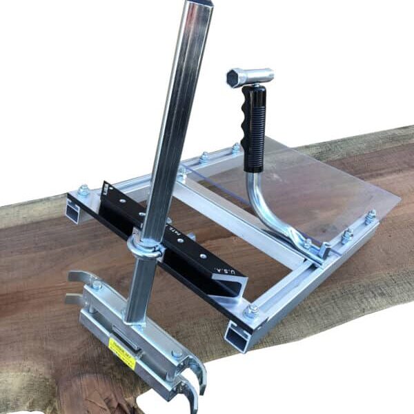 Alternative view of Saeraam Alaskan Small log mill