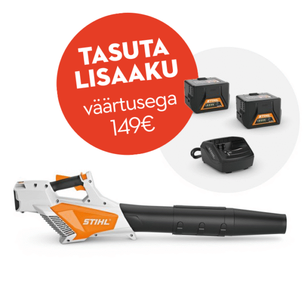 Akulehepuhur STIHL BGA 57 Compact KOMPLEKT