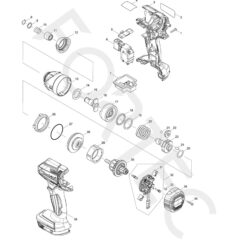 Makita DTD152 varuosad