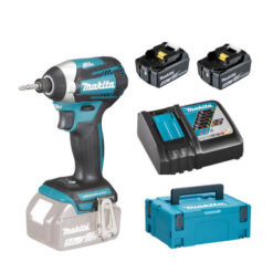 Makita DTD154RTJ akulöökkruvikeeraja komplekt