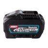 Makita aku 40V 5.0Ah BL4050. Laadimistaseme indikaatoriga 5,0 Ah Li-ion aku. Võimas 40Vmax aku sobib kasutamiseks Makita XGT® seeria tööriistadega. Ideaalne suure energiatarbimisega tööriistadele. Laadimisaeg kiirlaadijas 50 minutit.