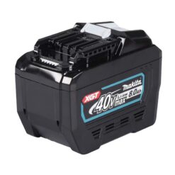 Makita aku 40V 8.0Ah BL4080F Laadimistaseme indikaatoriga 8,0 Ah Li-ion aku. Võimas 40Vmax ja 80Vmax aku sobib kasutamiseks Makita XGT® seeria tööriistadega. Ideaalne suure energiatarbimisega tööriistadele. Laadimisaeg kiirlaadijas 76 minutit.