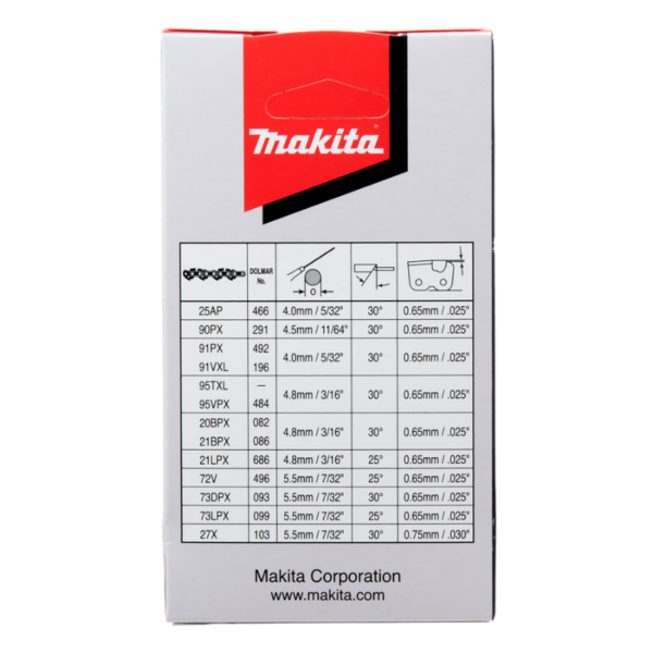 Saekett MAKITA 1/4" 1,3mm 16cm/6" 42H MC 25AP