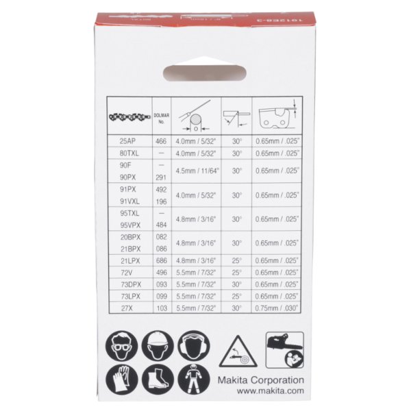 Saekett MAKITA 325" 1,1mm 15cm/6" 32H 80TXL