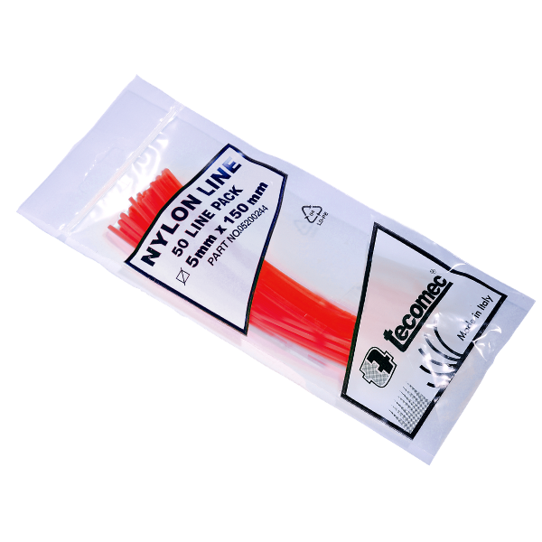 Jõhv unikivi puhastamiseks Tecomec OCP 140 trimmipeale 50tk 5.0mm 05200244